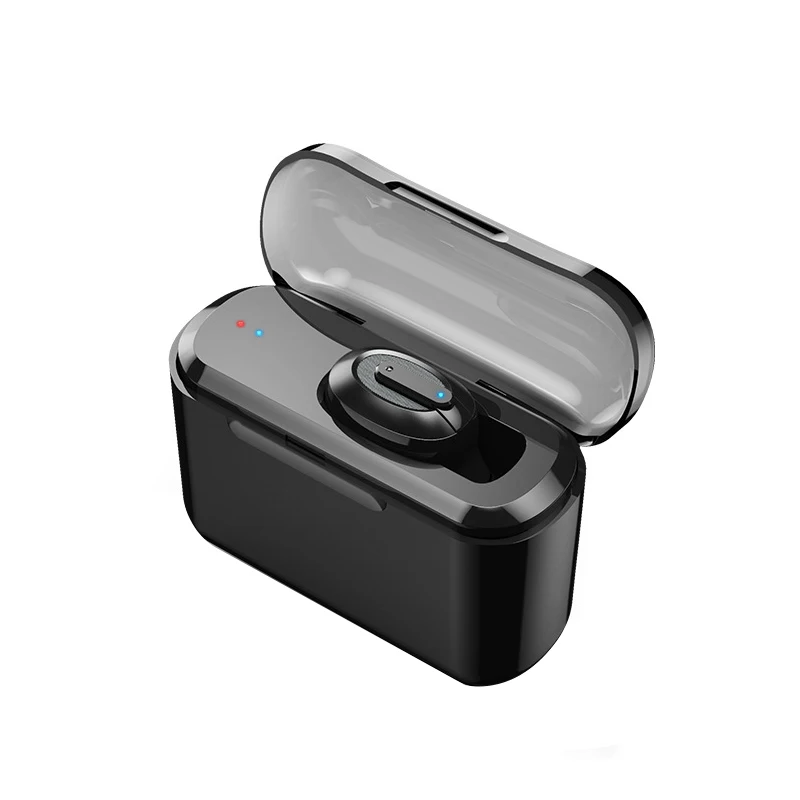 Мини TWS 5,0 Bluetooth 8D стерео наушники беспроводные наушники IPX7 водонепроницаемые наушники спортивные наушники с 2600 мАч power Bank - Цвет: Белый
