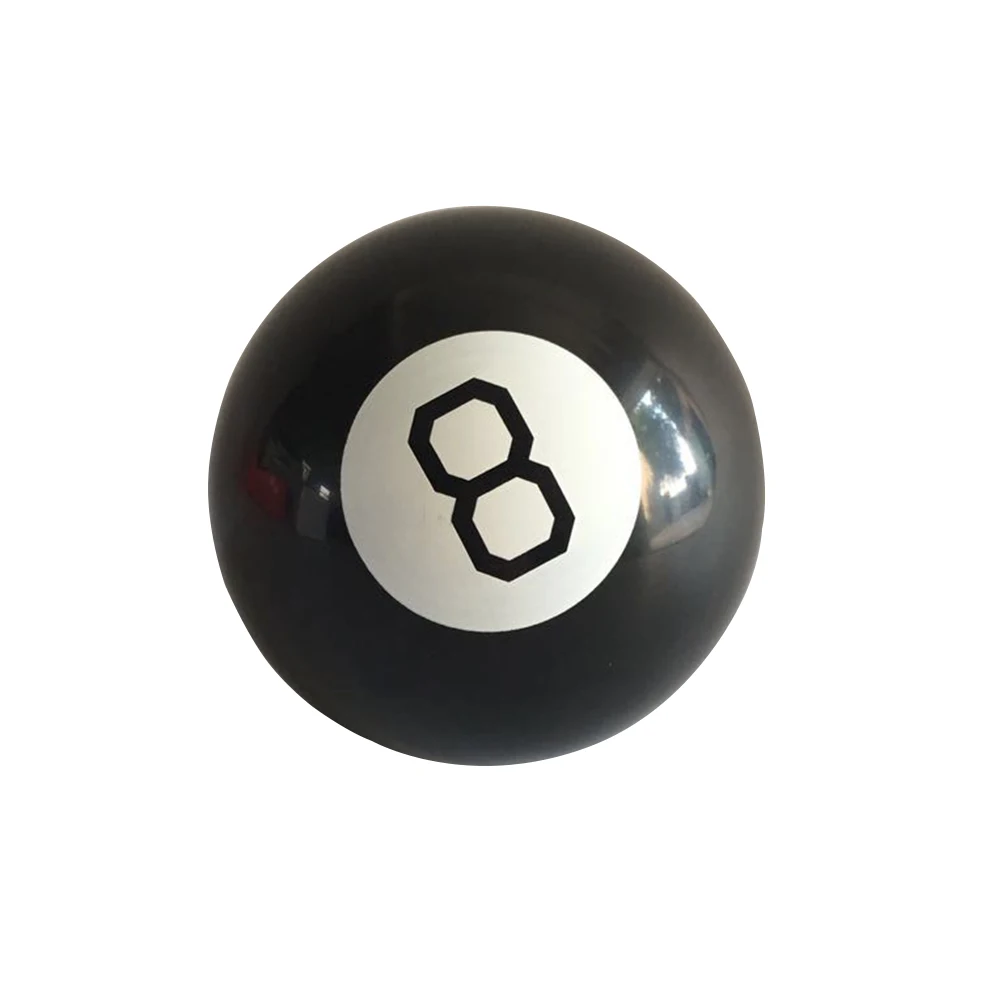 Черные 8 волшебные шарики веселые сферические Волшебные обучающие игрушки для