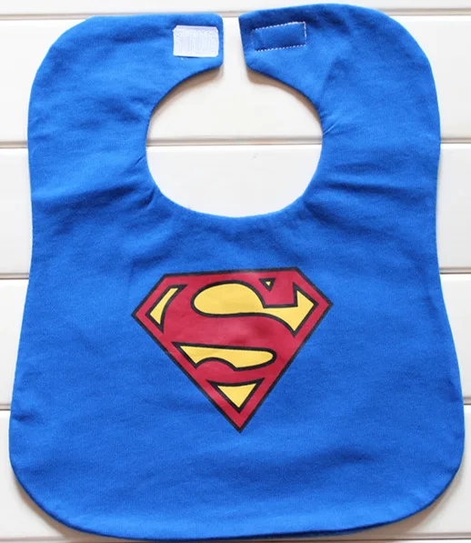 Free shipping gentle waterproof bib cotton towel/Baby and children saliva towel/superman baby bibs | Детская одежда и обувь