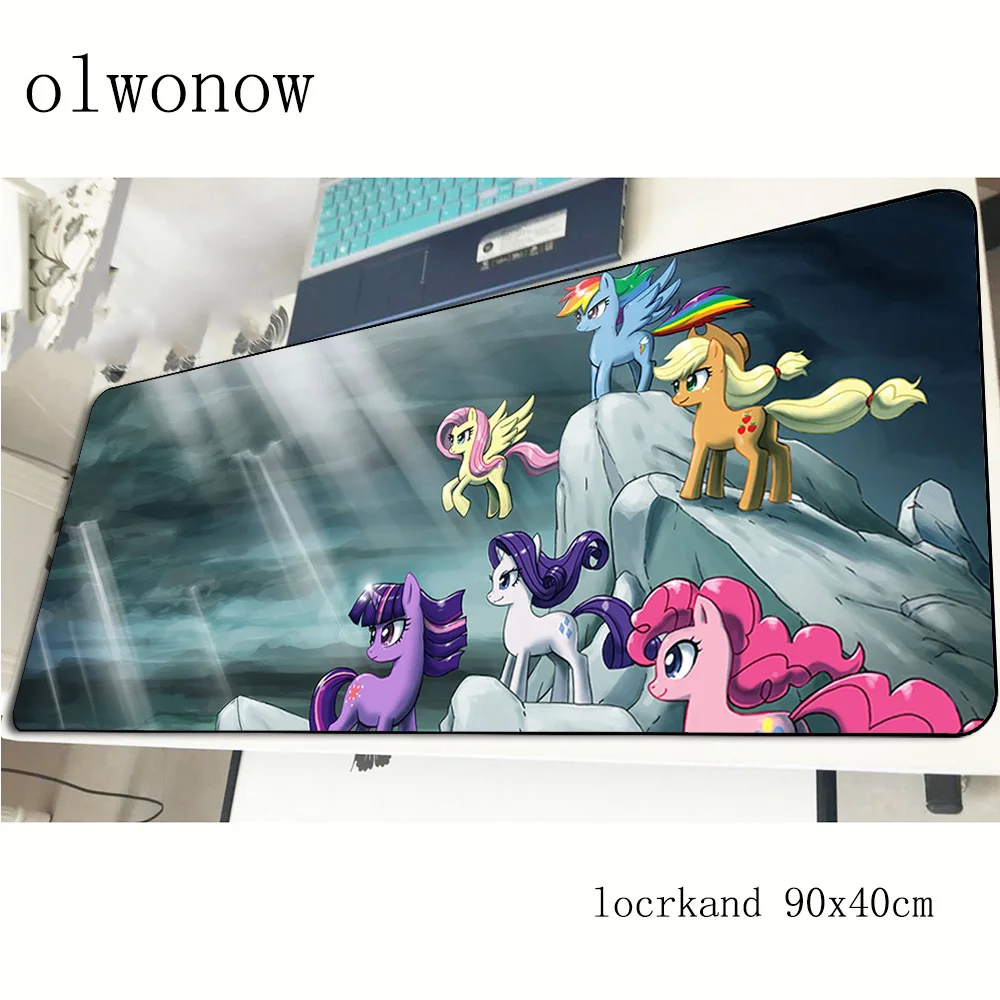 Милый коврик для мыши my little pony 900x400x2 мм игровые коврики лучшие