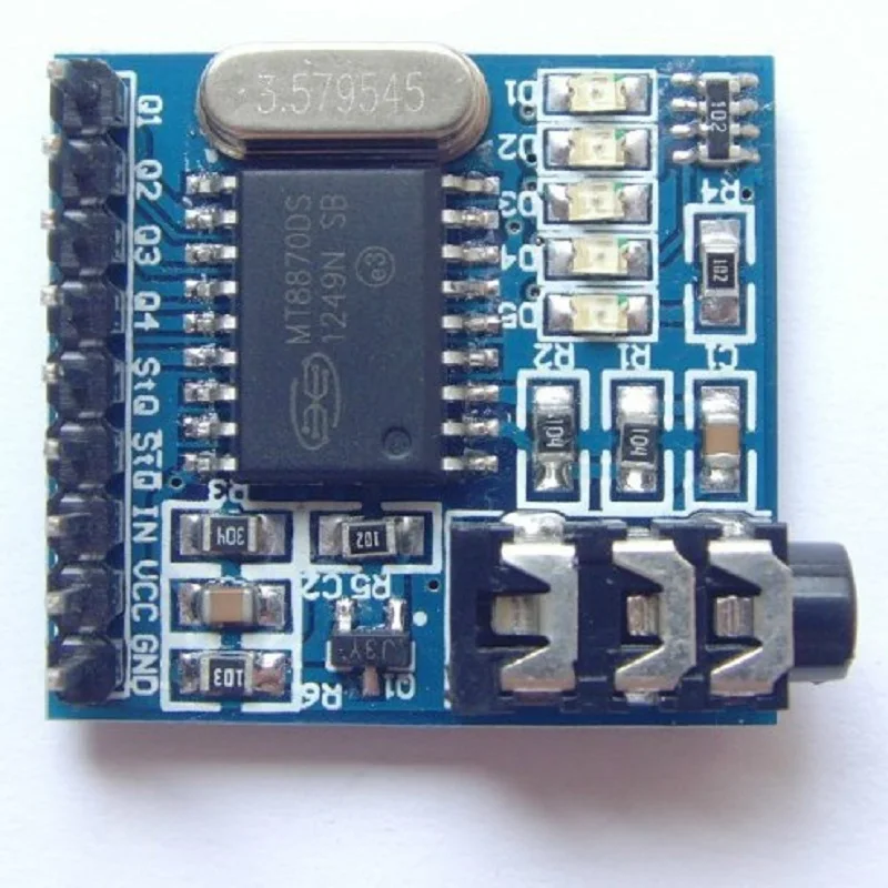 Glyduino XD-61 MT8870 DTMF модуль декодирования речи телефонный голосовой | Электронные