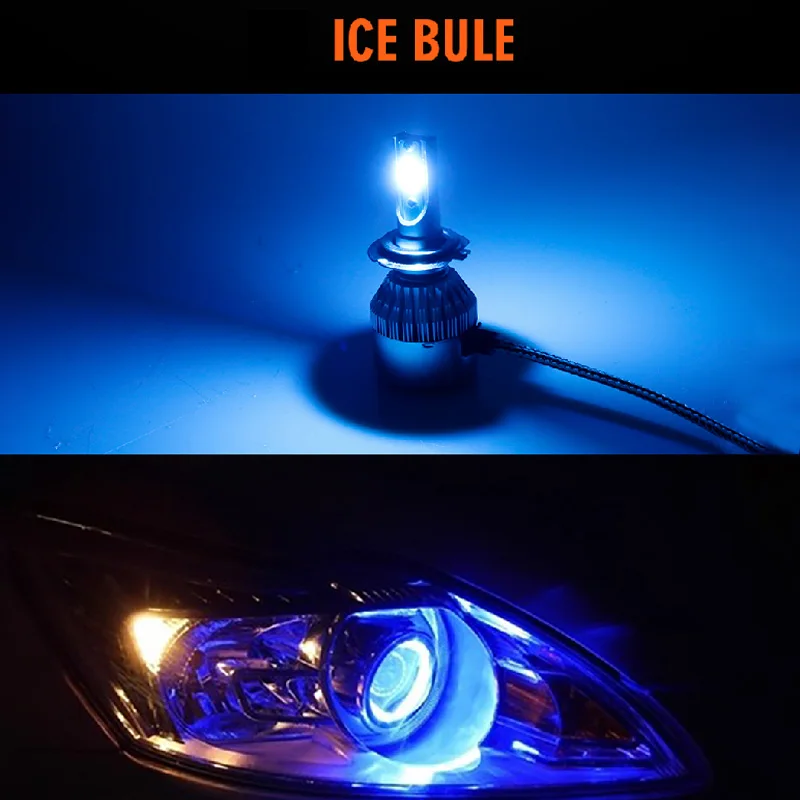 ROADOT светодиодные лампы для авто LED Ice Blue Мини Автомобильные фары H7 Led CSP H11 9005 9006 H13