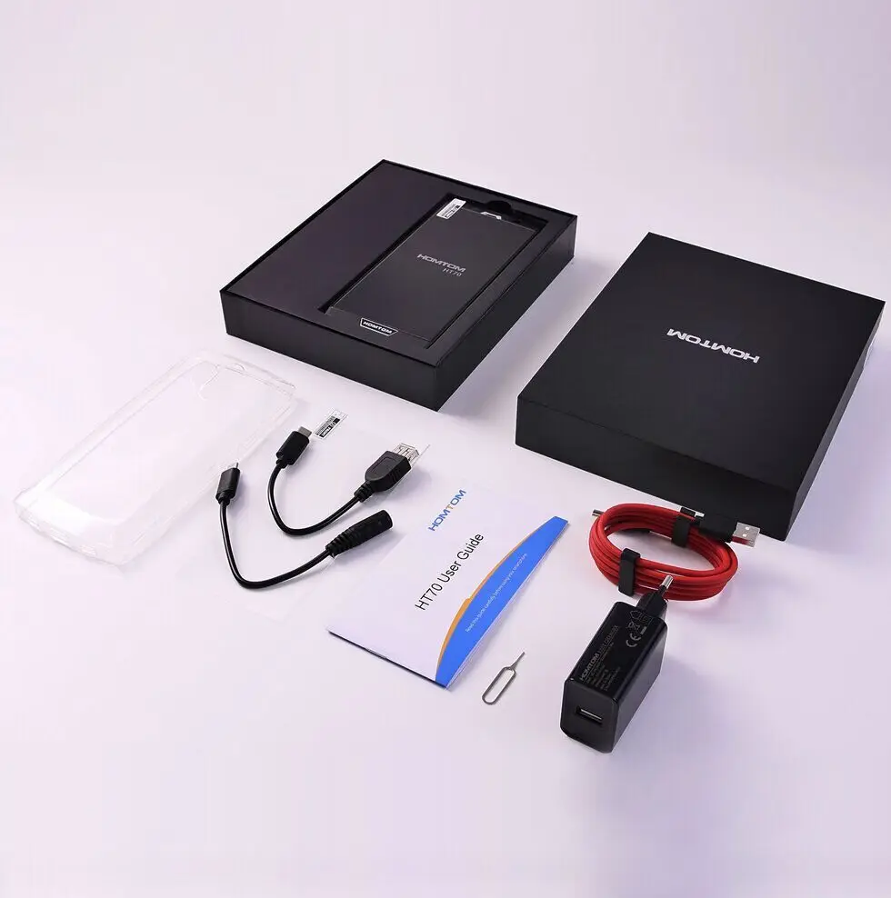 HOMTOM HT70 мобильный телефон 64GB 6 ''безрамный дисплей Android 7 0 MTK6750T Восьмиядерный 13MP