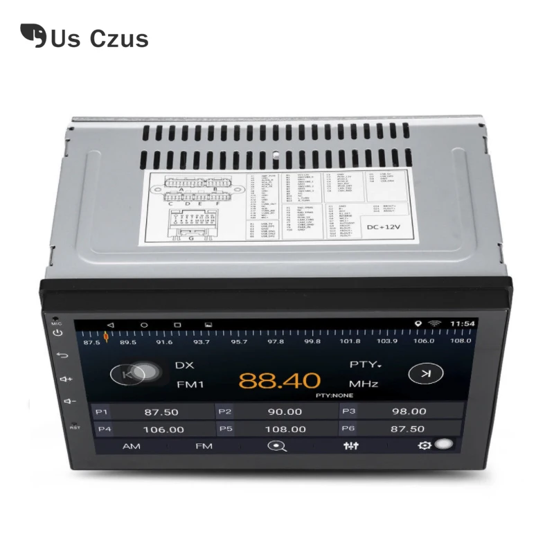 7 дюймов Android 2 din Автомобильная магнитола для использования в домашних условиях 1