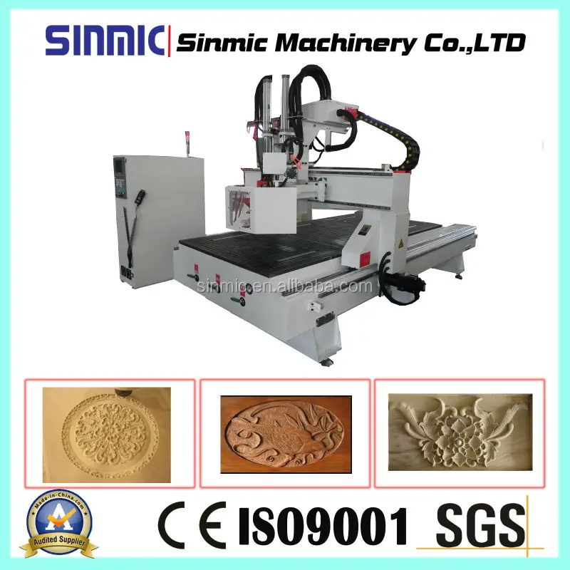 Dealership wanted auto tool changer woodworking cnc router 1300*2500mm with CE approved | Инструменты