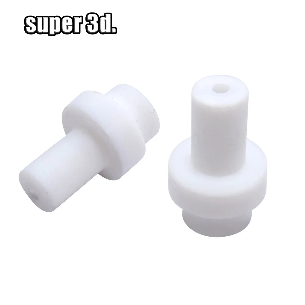 2/4 шт. Ultimaker 2 UM2 подключения печатающей головки переходник изолятора PTFE тефлон внутренний рукав для 1,75 мм 3 нити