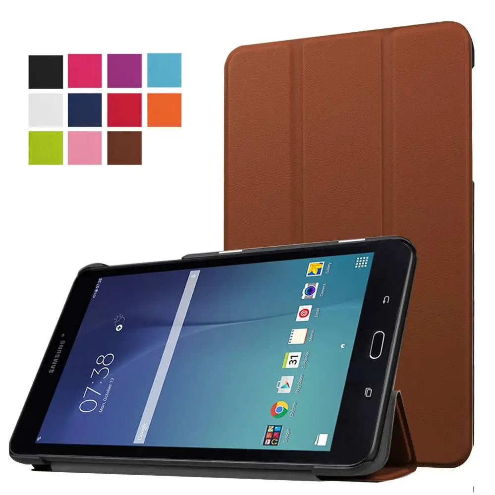Деловой чехол для Samsung Galaxy Tab E 8 0 T377 T375 Стильный подставка из искусственной кожи с