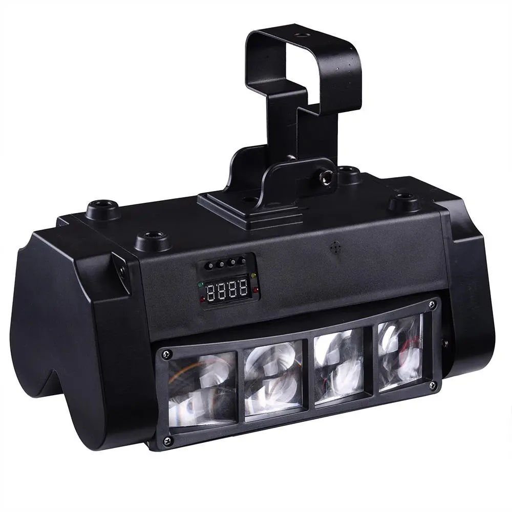 Светодиодный сценический светильник s 8 Eyes миниатюрный вращающийся с движущимся