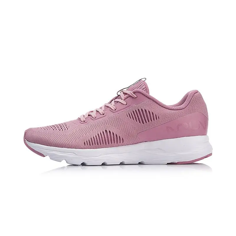 Li-Ning/Женская обувь для бега; светильник; дышащие; износостойкие; нескользящая подкладка; спортивная обувь; кроссовки; ARBN028 SJAS18 - Цвет: ARBN028-5H
