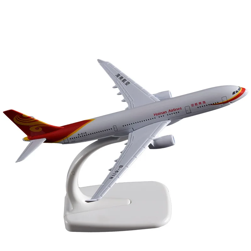 16 см A330 авиакомпании Hainan модель самолета China авиация самолет металлическая
