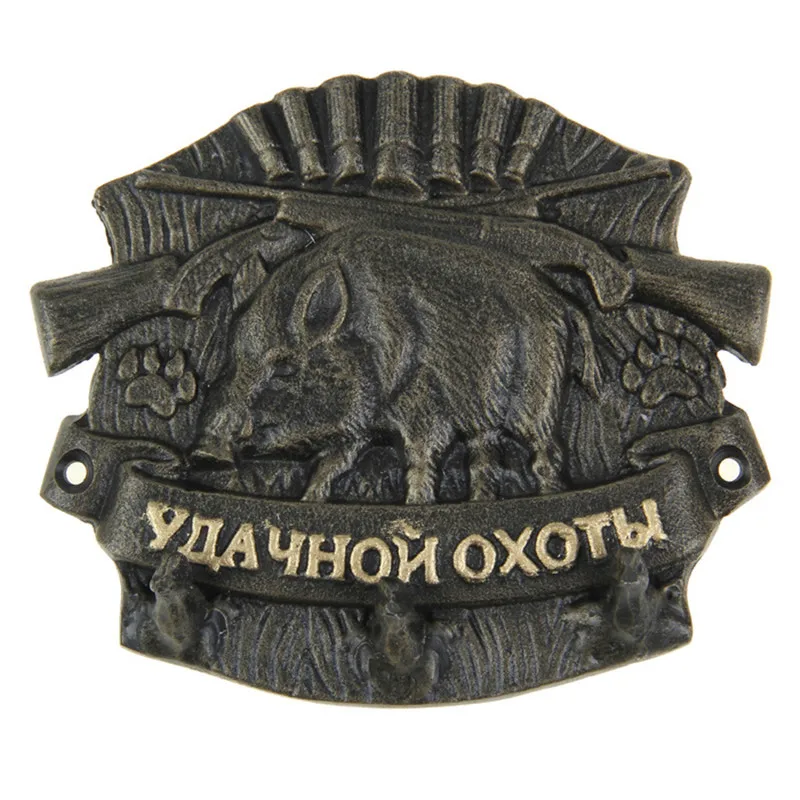 Творческий подарок для охотника украшения стены Винтаж гостиная крюк ключевой