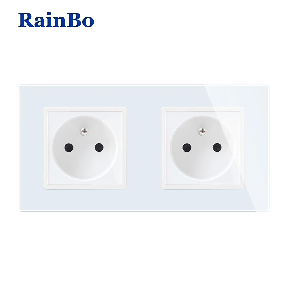 Настенная розетка из стекловолокна RainBo Wall Франция мощность умная настенная AC250V
