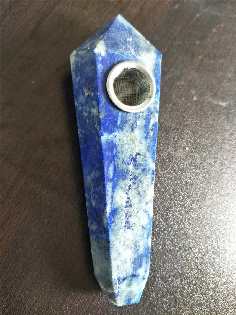lapis lazulia crystal smoking pipes free shipping | Дом и сад