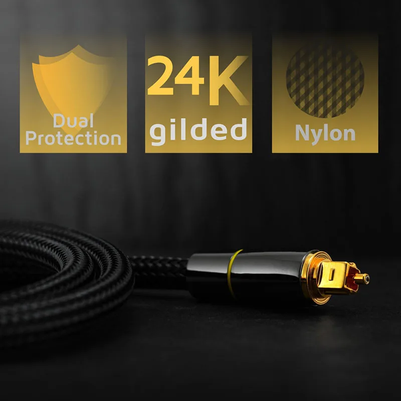 ATAUDIO Hifi волоконно оптические кабели Профессиональный 5 1 7 для DAC/цифровой