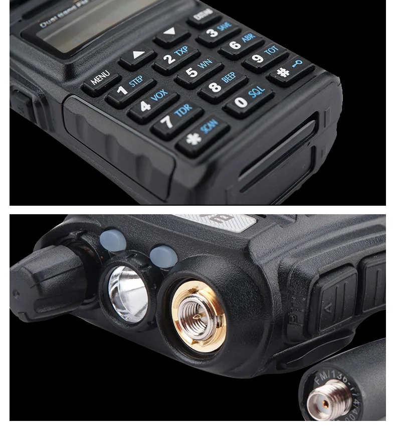 BAOFENG UV-82 8 Вт КВ трансивер Радио Comunicador мощная портативная рация 10 км длинный диапазон UV82 UHF VHF UV 82 Ham CB радио сканер