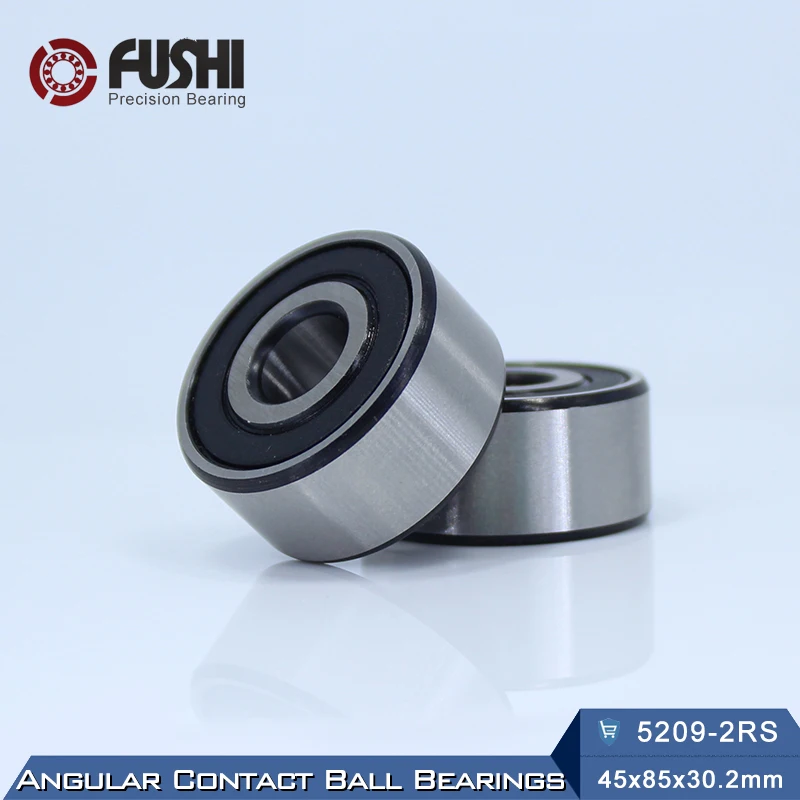 5209 2RS подшипник 45x85x30,2 мм(1 предмет) осевой двухрядные Радиально 5209RS 3209 2RS 3056209 шарикоподшипники