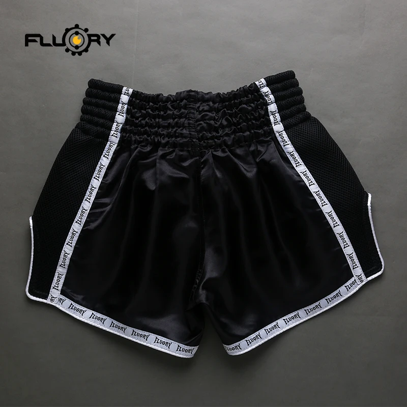 Черные новые шорты muay thai для всех боксерских трусов хорошего качества|Боксерские
