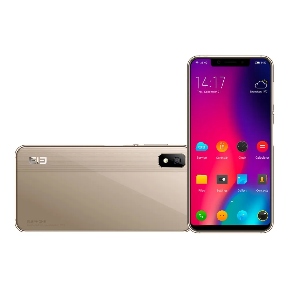 Elephone A4 Android 8 1 MT6739 4 ядра 5 85 &quot18:9 HD + полный Экран телефона 3 ГБ Оперативная память 16