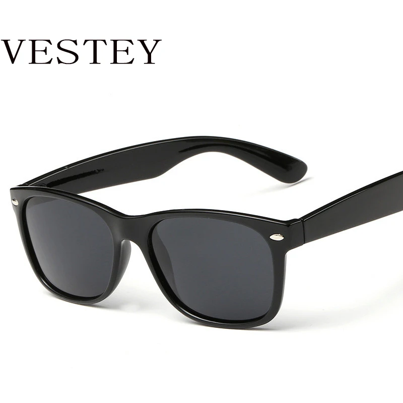 Солнцезащитные очки унисекс квадратные винтажные с заклепками металлические