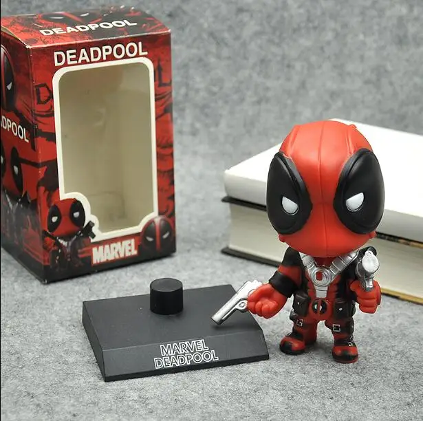 Play Arts Marvel 26 см Дэдпул оригинальная ПВХ фигурка модель игрушки - Цвет: 2 10cm