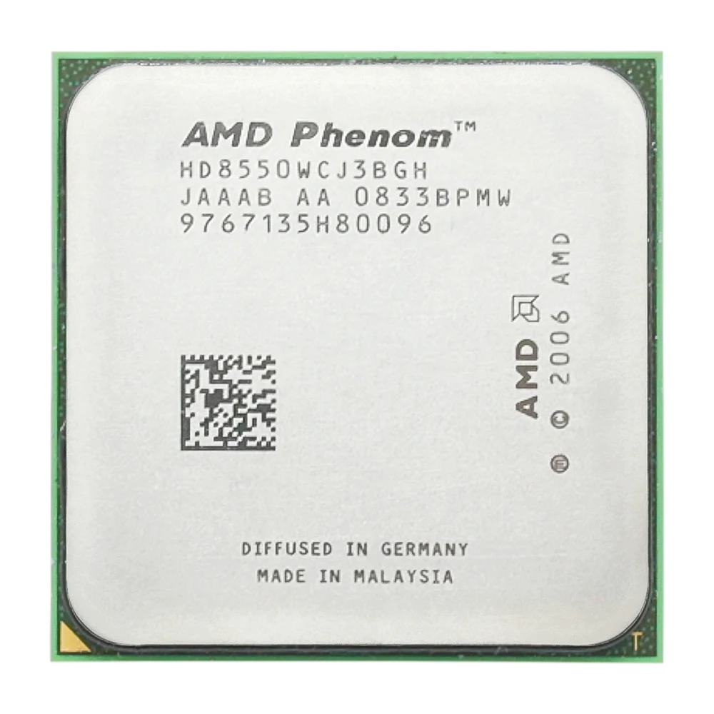 Процессор AMD Phenom X3 8550 трехъядерный процессор 2,2 ГГц HD8550WCJ3BGH SOCKET AM2