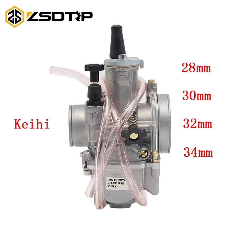 ZSDTRP модифицированный карбюратор Keihi PWK 28 30 32 34 мм для мотоцикла 4T двигатель