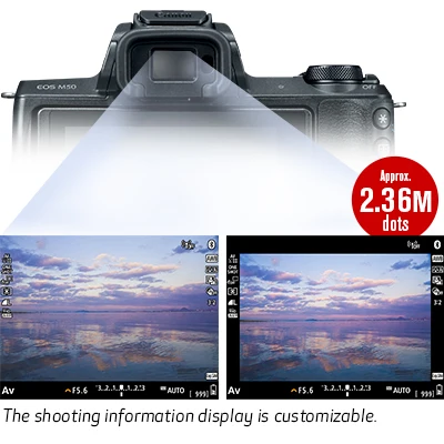 Беззеркальная камера Canon M50 с EF-M объективом 15-45 мм f/3,5-6,3 IS STM, черный-24,1 МП APS-C-4 K-Vari-угол сенсорного экрана-Wifi