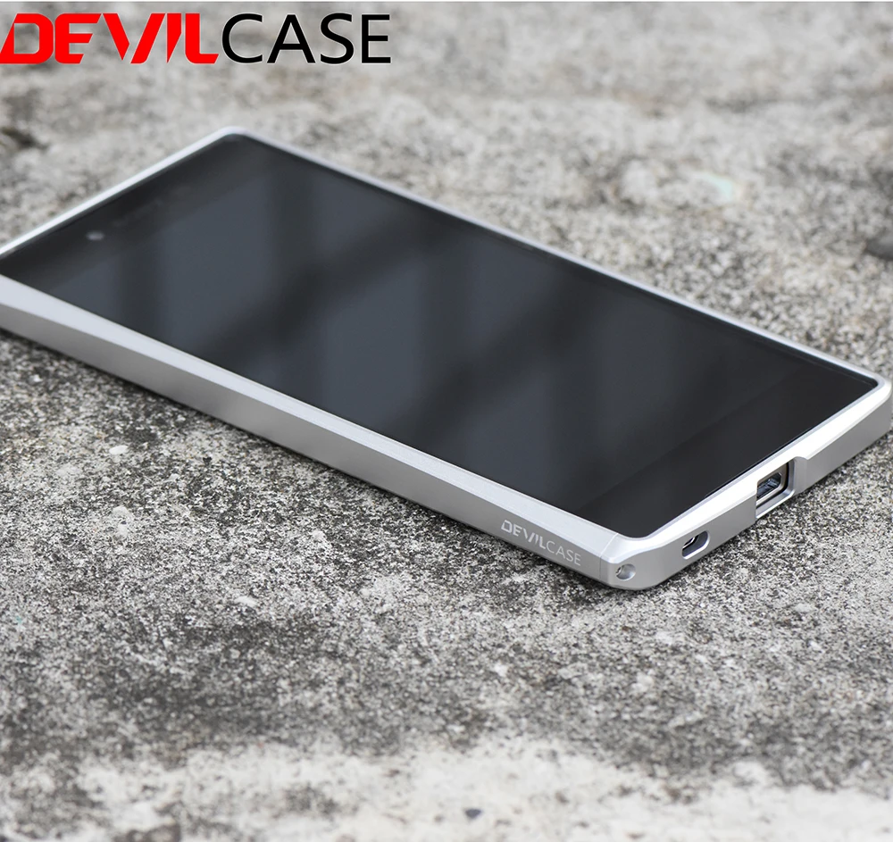 DEVILCASE для SONY XPERIA Z5 Premium 5 дюймовый бампер из алюминиевого сплава или Защитная