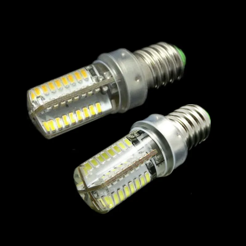 10 шт./партия E14 светодиодный лампочка 64 s 3014SMD AC220 240V 4 Вт фары для замены галогенов