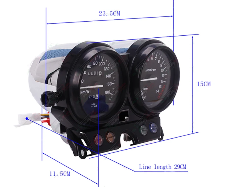 

New instrument assembly gauges meter cluster speedometer odometer tachometer for Honda JADE 250 JADE250 JADE400 CB-1 CB Sapphire