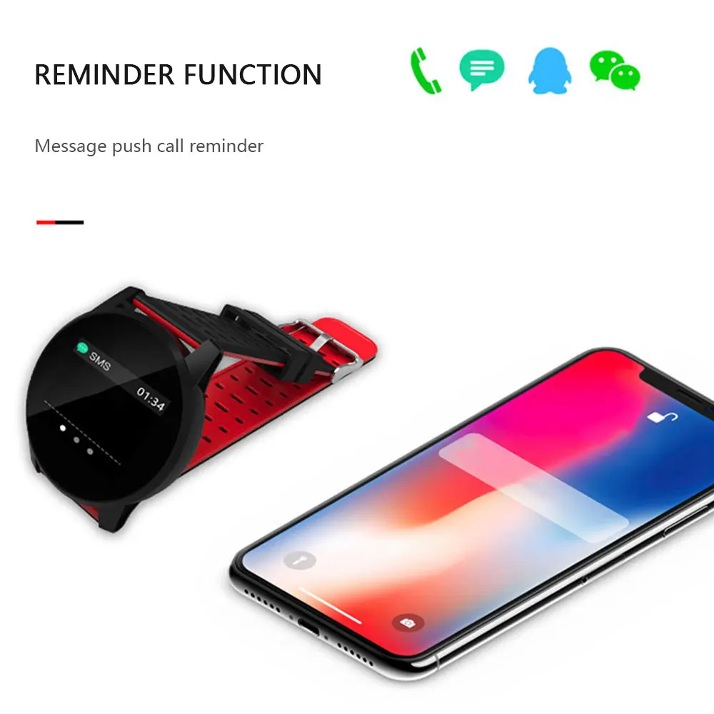 Смарт браслет B2 с Bluetooth шагомер пульсометр Мониторинг Артериального Давления
