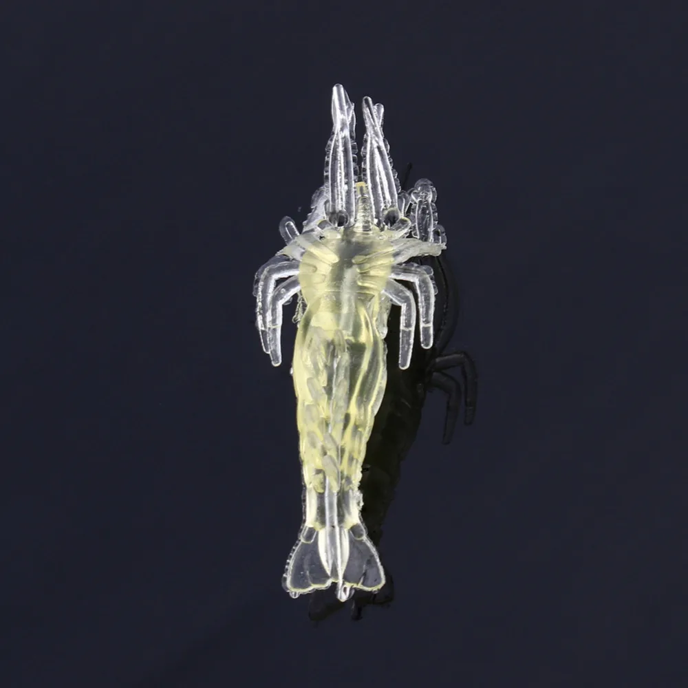 1 шт. рыболовная приманка Мягкая для ловли креветок сверхлегкая имитация рыбалка