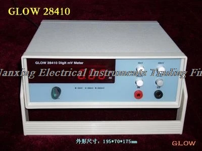 GLOW28410 4 1/2 цифровой AC и DC True RMS многовольтовый тестер 20мв/200мВ/2000мв быстрая