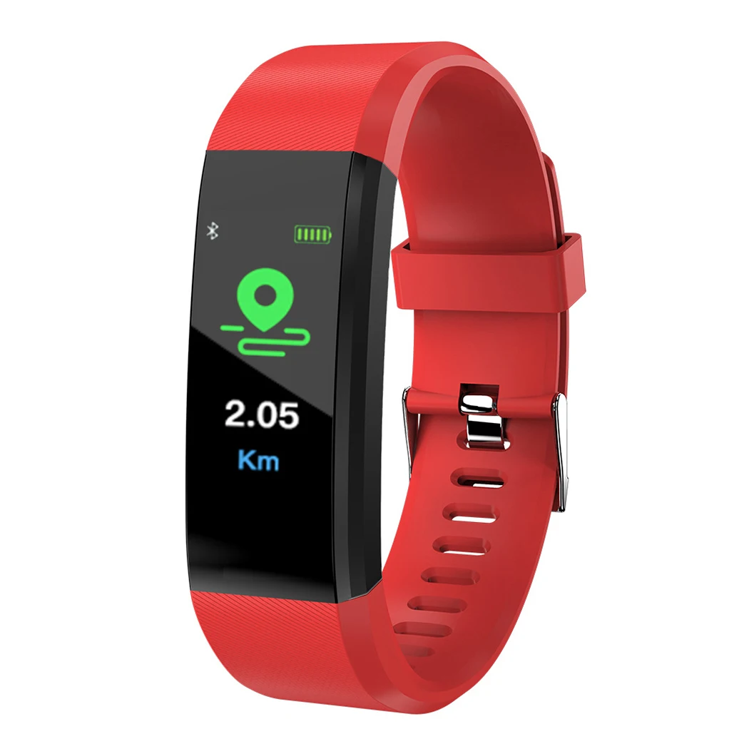 ID115 Plus Health Smart Band Passometer Heart Rate Monitor Veryfit Smartband Pedometer for IOS Android Phone | Электроника