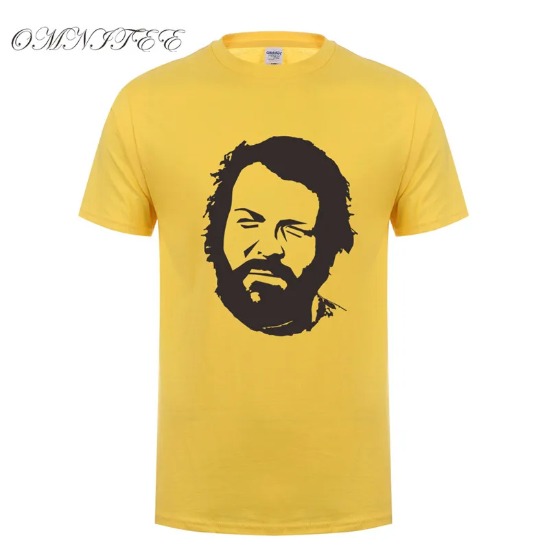 Новая летняя футболка Omnitee с изображением бутона Спенсера Модная хлопковая