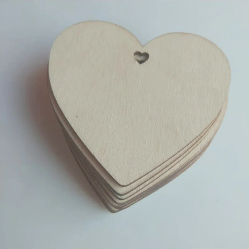 10 шт. DIY рождественские снежинки & олень Дерево Деревянные Подвески Украшения