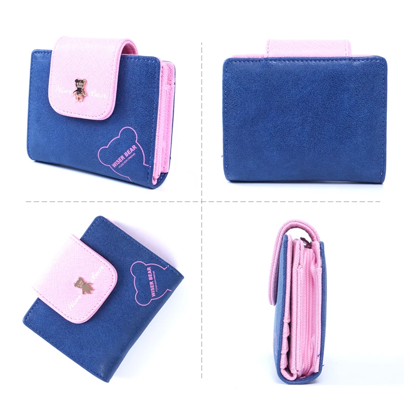 Женский кошелек Prettyzys дамские кошельки для денег кредитница модный маленький