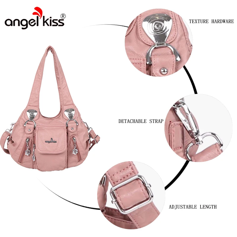 Женская сумка мессенджер Angelkiss модная водонепроницаемая из мягкой искусственной