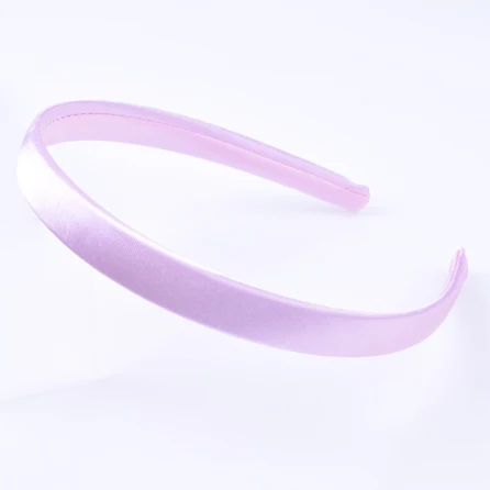 pink 20 шт./лот 1,5 см широкий обруч для волос ленты для женщин Детская повязка для волос аксессуары для волос атласная лента для волос повязка на голову макияж Спорт - Цвет: pink