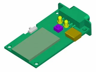 Последовательный Bluetooth адаптер BT5701 может быть подключен к общей станции