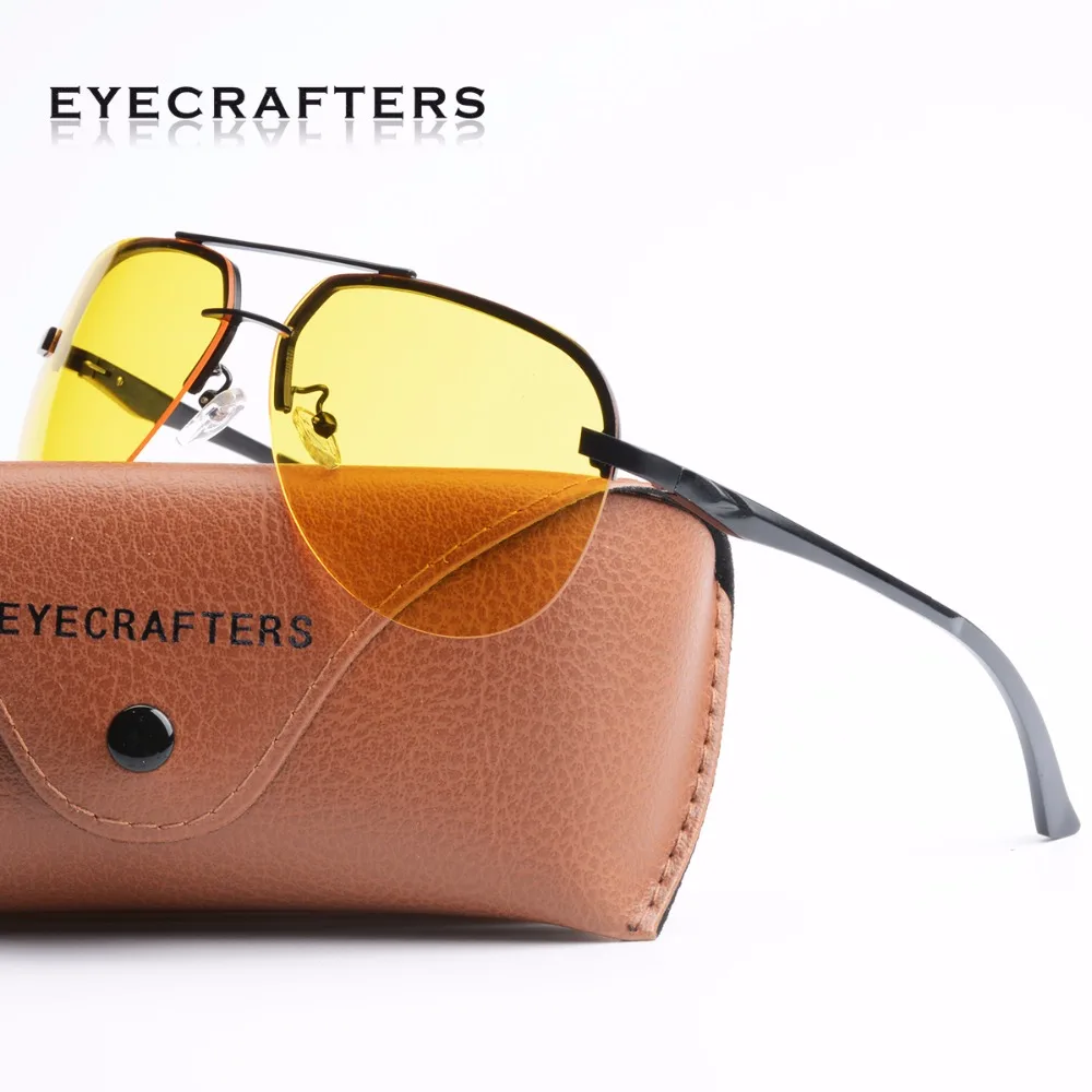 Мужские солнцезащитные очки Eyecrafters поляризованные из алюминиево магниевого