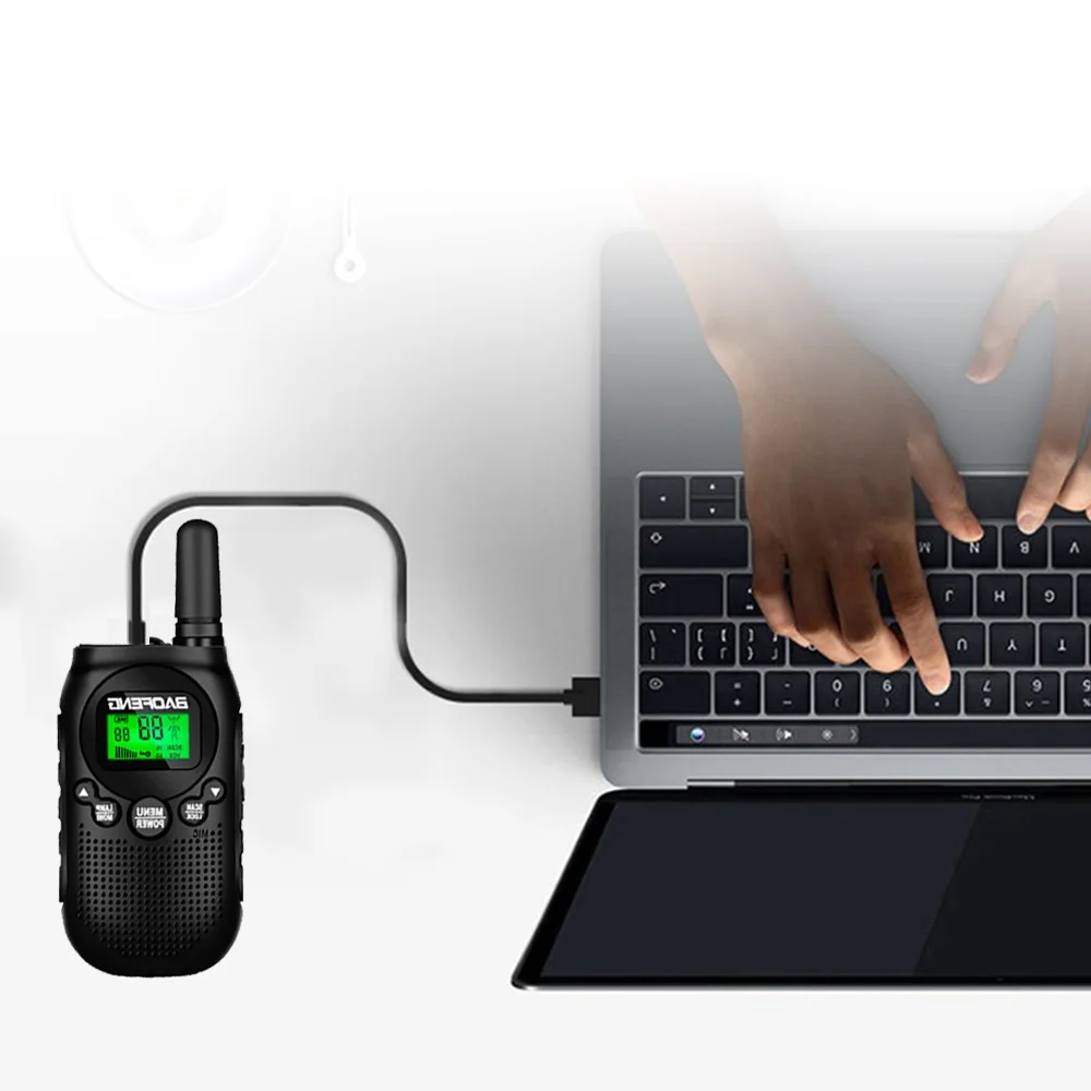 Baofeng BF-T6, детская портативная рация, Мини Портативная двухсторонняя рация, 0,5 Вт FRS PMR, портативная рация, радиоприемопередатчик