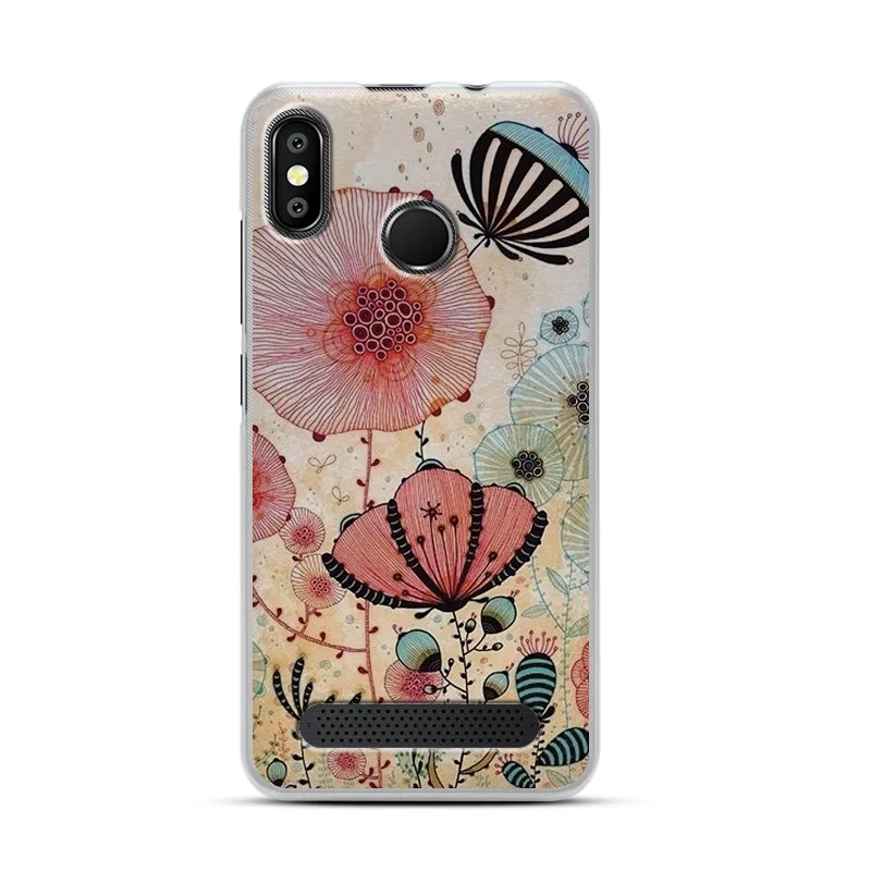 Luxury Hard Plastic Case For Vernee T3 Pro 5.5&quot Ultra thin Cartoon Painted Back Cover Phone Bags for Cases Fundas |