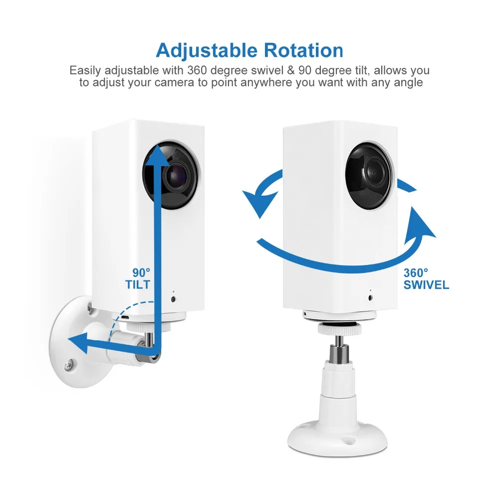 Настенное крепление на 360 градусов Wyze Cam Arlo Pro постоянное внутреннее наружное