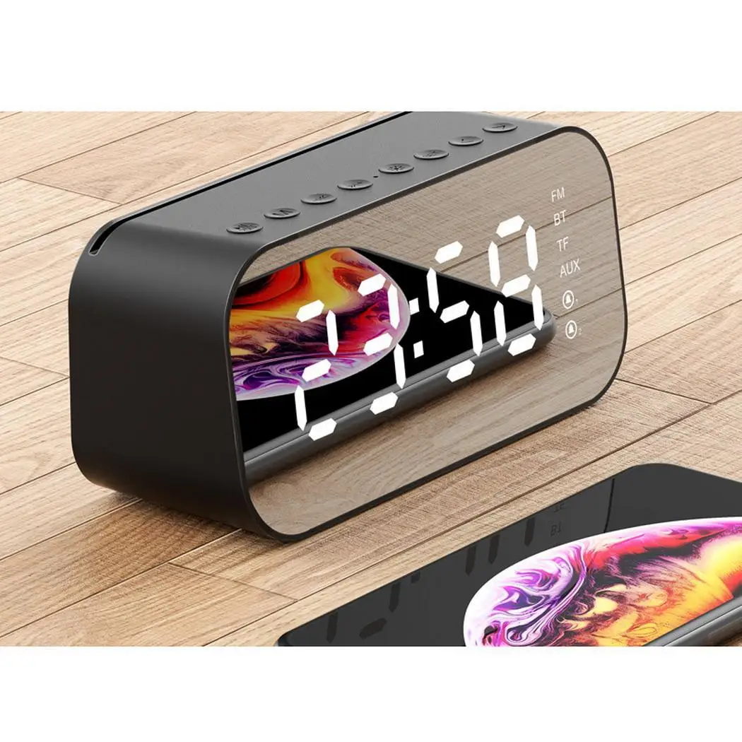 Открытый мини портативный Bluetooth динамик Низкий уровень Шума светодиодный