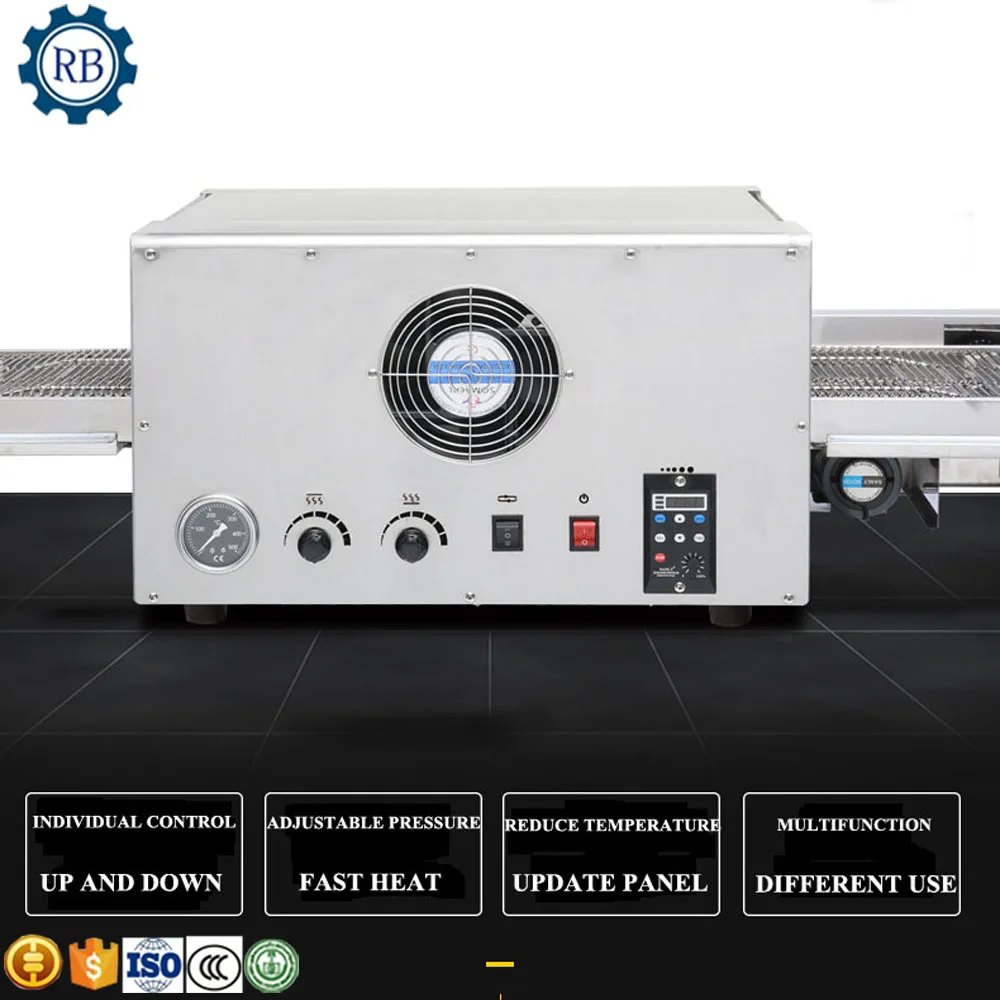 Горячая продажа лучшее качество Коммерческая печь для пиццы газовый Пояс Тип