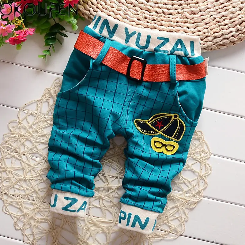 1 шт. одежда для маленьких мальчиков повседневные штаны Детские Весенние длинные