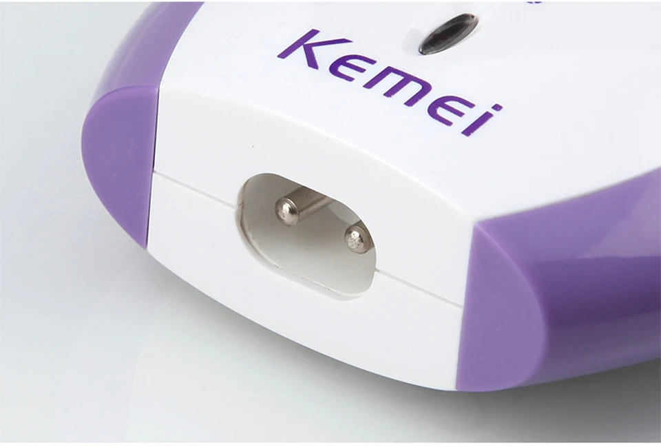 Kemei KM-280R Быстрая Женский перезаряжаемый Эпилятор Портативный Женский Электрический Женский бритвенный станок для удаления волос