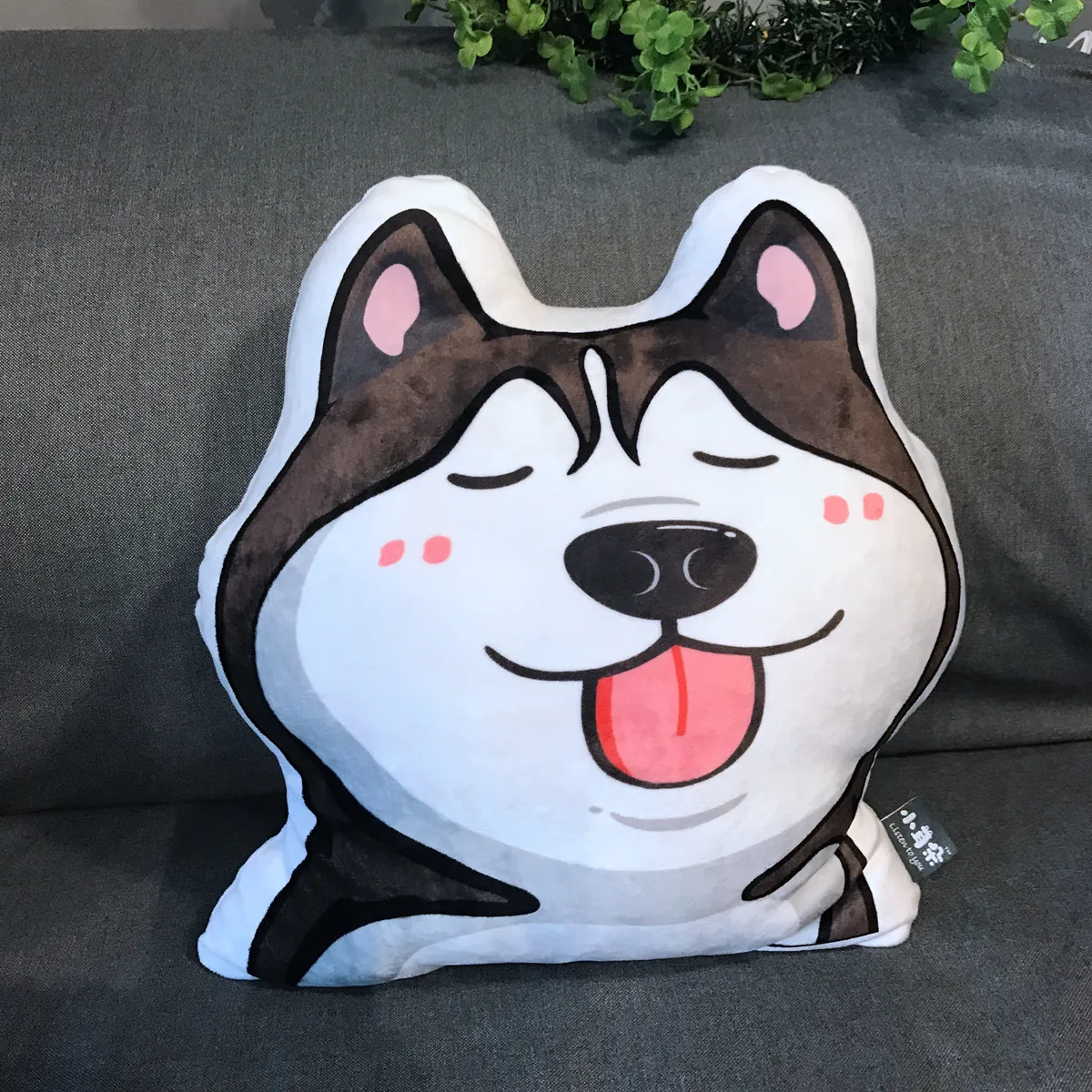 Шт. 1 шт. Милые 3D моделирование Шиба ину Хаски бульдог Аляски malamute плюшевые