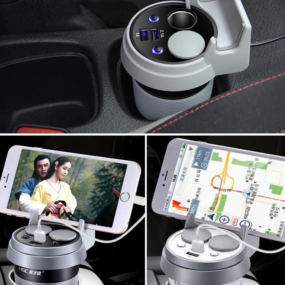 KANEED двойная розетка для автомобильного прикуривателя разветвитель адаптер